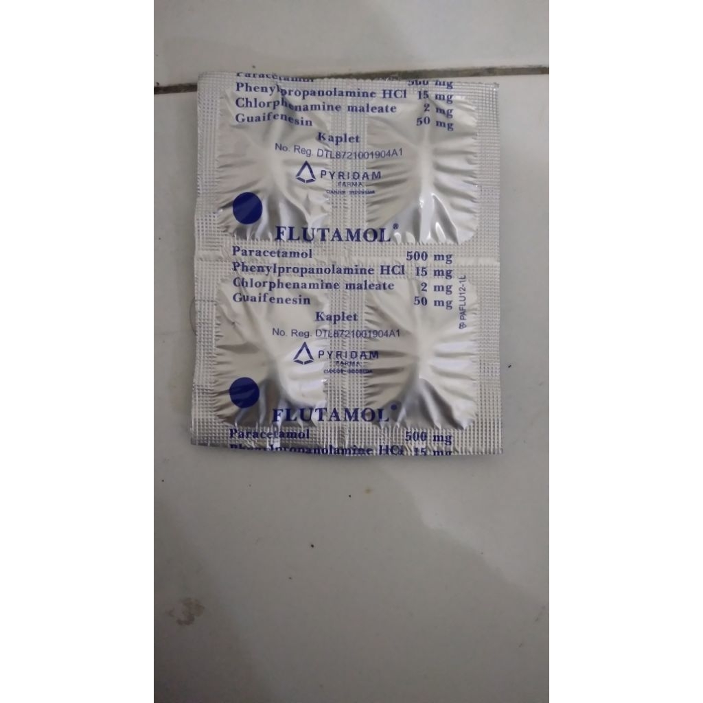 FLUTAMOL ( obat flu dan batuk ) paling ampuh