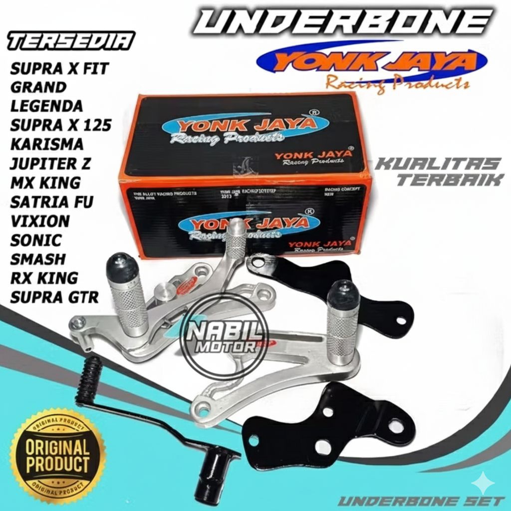 ANDERBON UNDERBONE YONK JAYA MIO SUPRA JUPITER MX VIXION SATRIA FU JUPITER MX DD GTR YONG JAYA