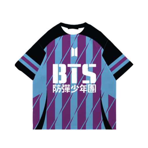 JERSEY BTS / JERSEY OVERSIZE / JERSEY K-POP / JERSEY VINTAGE FULLPRINT