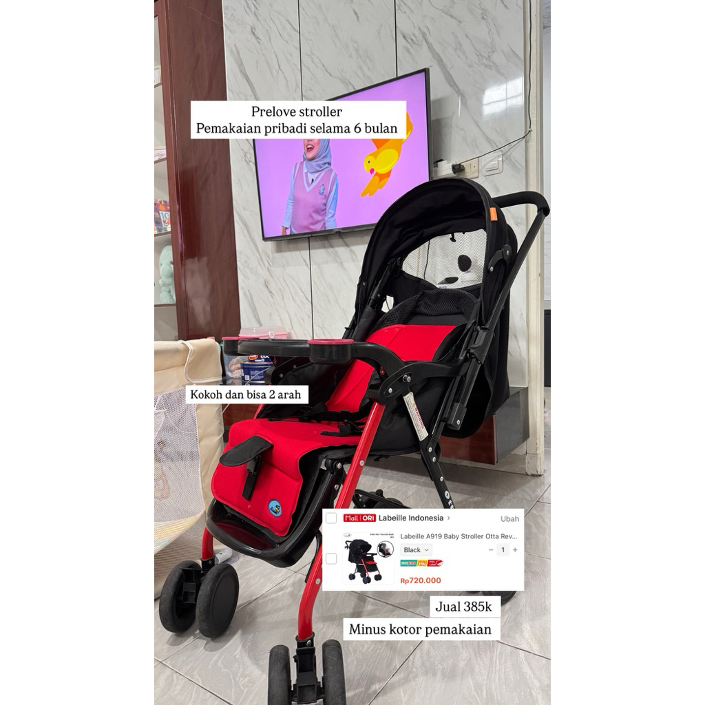 stroller labeille