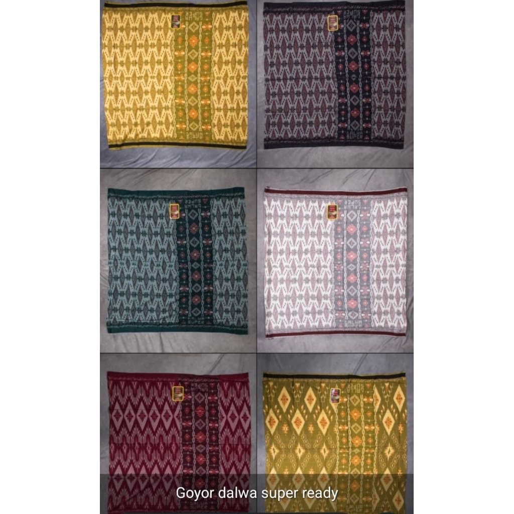Goyor Dalwa Super Goyor Al fajri Asli / Original / Sarung Goyor / Fashion Muslim / Fashion Pria