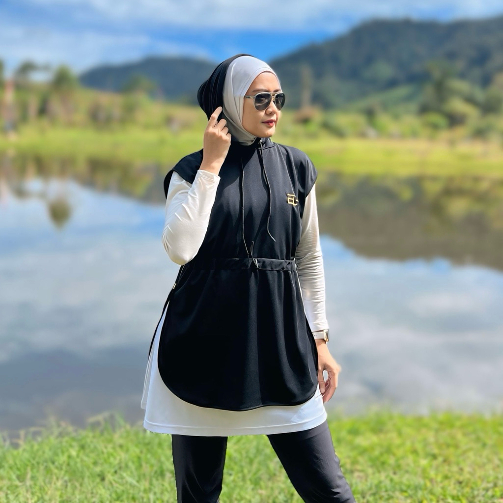 Elhasbu TAMI OUTER - Baju atau Atasan Olahraga Wanita Tanpa Lengan
