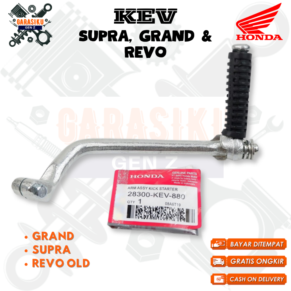 Selahan Engkol Stater Motor Honda Supra , Grand & Revo - KEV original sparepart motor