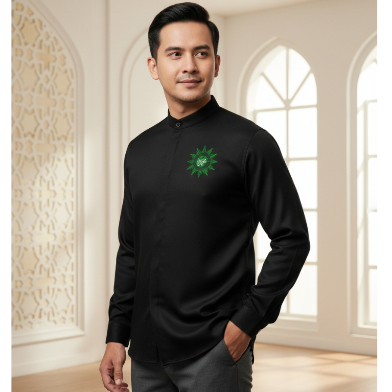 UP3 KEMEJA KOKO MUHAMMADIYAH / KEMEJA MUSLIM MUHAMMADIYAH  / KEMEJA KOKO TANGAN PANJANG MUHAMMADIYAH