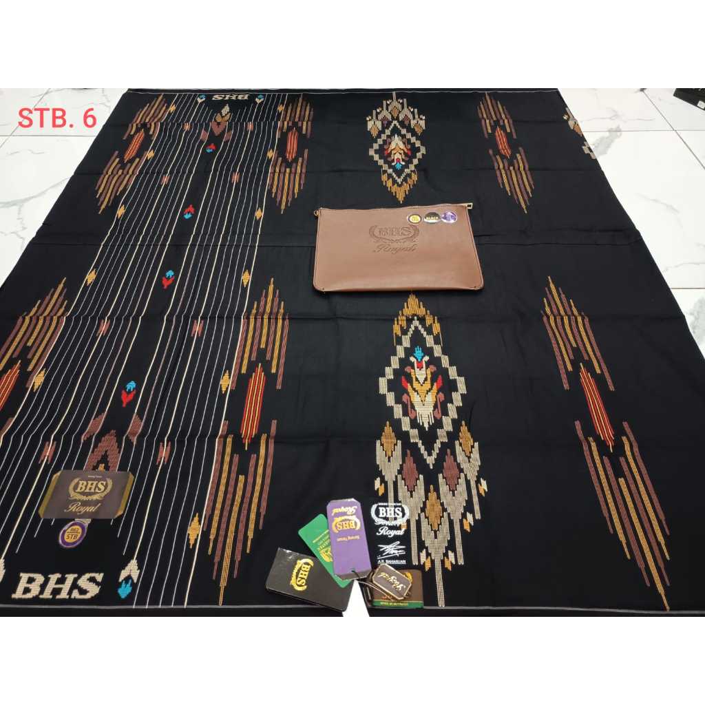 RAZZAD Sarung BHS Royal Gold STB Hitam