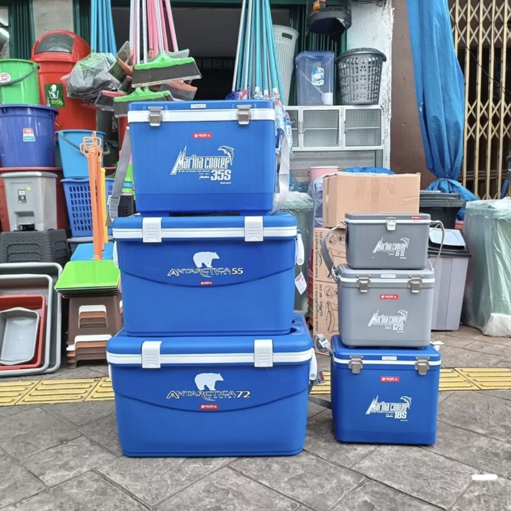 LionStar - Marina Cooler Box 6s Dan 12s Lion star / Tempat Penyimpanan Es Batu