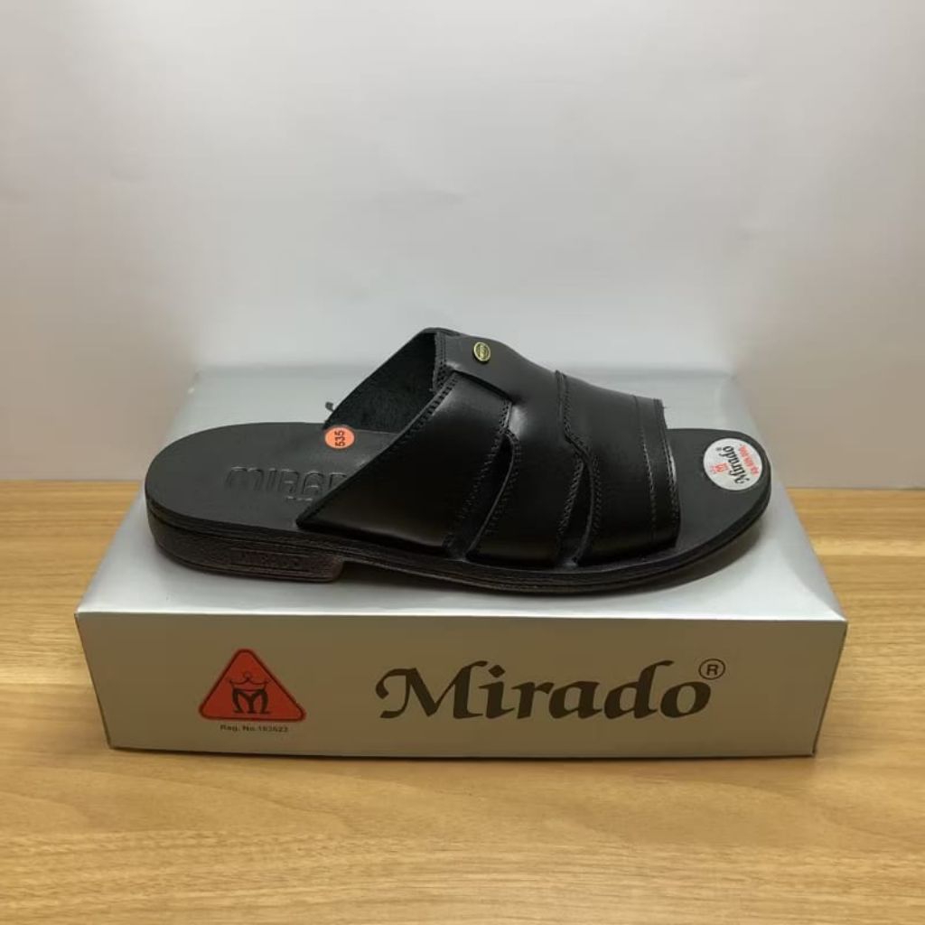 SENDAL KULIT PRIA DEWASA SENDAL KULIT ORIGINAL 100% SENDAL MIRADO DAN PAKALOLO