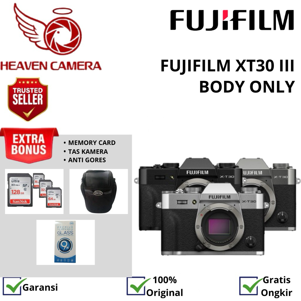 Fujifilm XT30 III Body Only Fuji X-T30 Mark III Mirrorless Camera XT30III