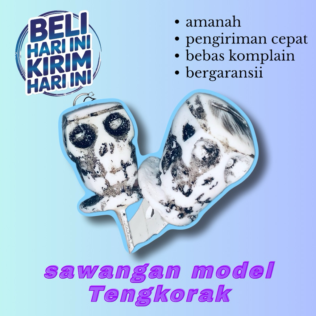 SAWANGAN HATONG MERPATI | MODEL TENGKORAK LUBANG 2 YANG MEMBUAT SUARANYA KERAS