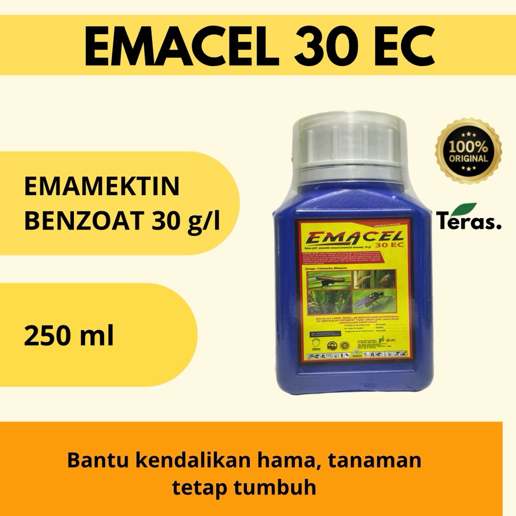 Insektisida Emacel 30 EC – Obat Hama Ulat & Serangga Tanaman