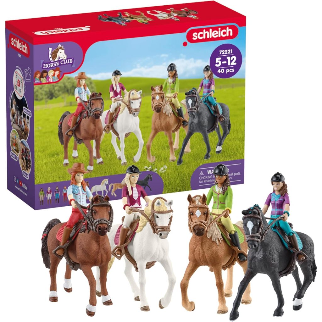 Schleich Horse Club - Complete 40PC Horse Club Rider Playset