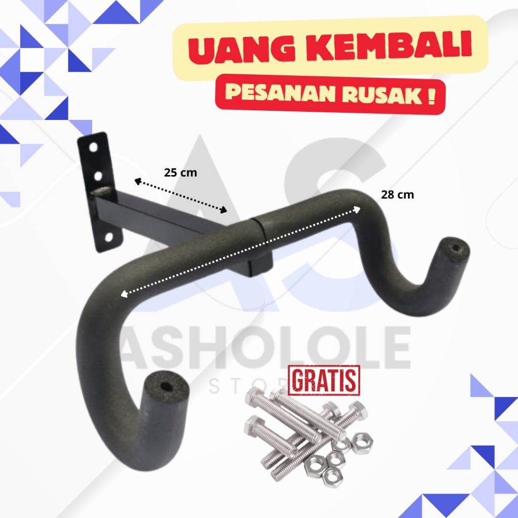 gantungan sepeda dinding rak sepeda