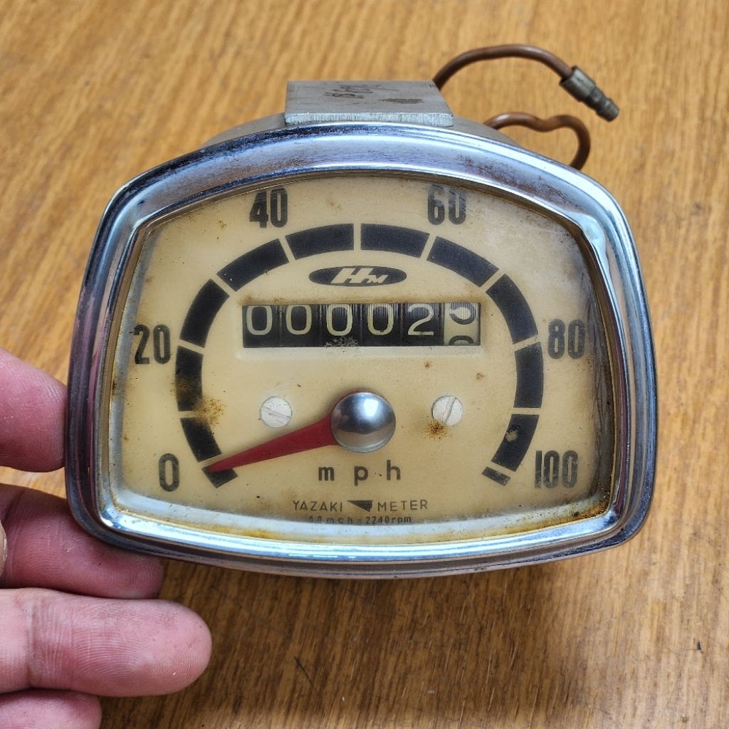 speedometer spedo speedo meter honda c77 c72 ca77 ca72 dream original nos