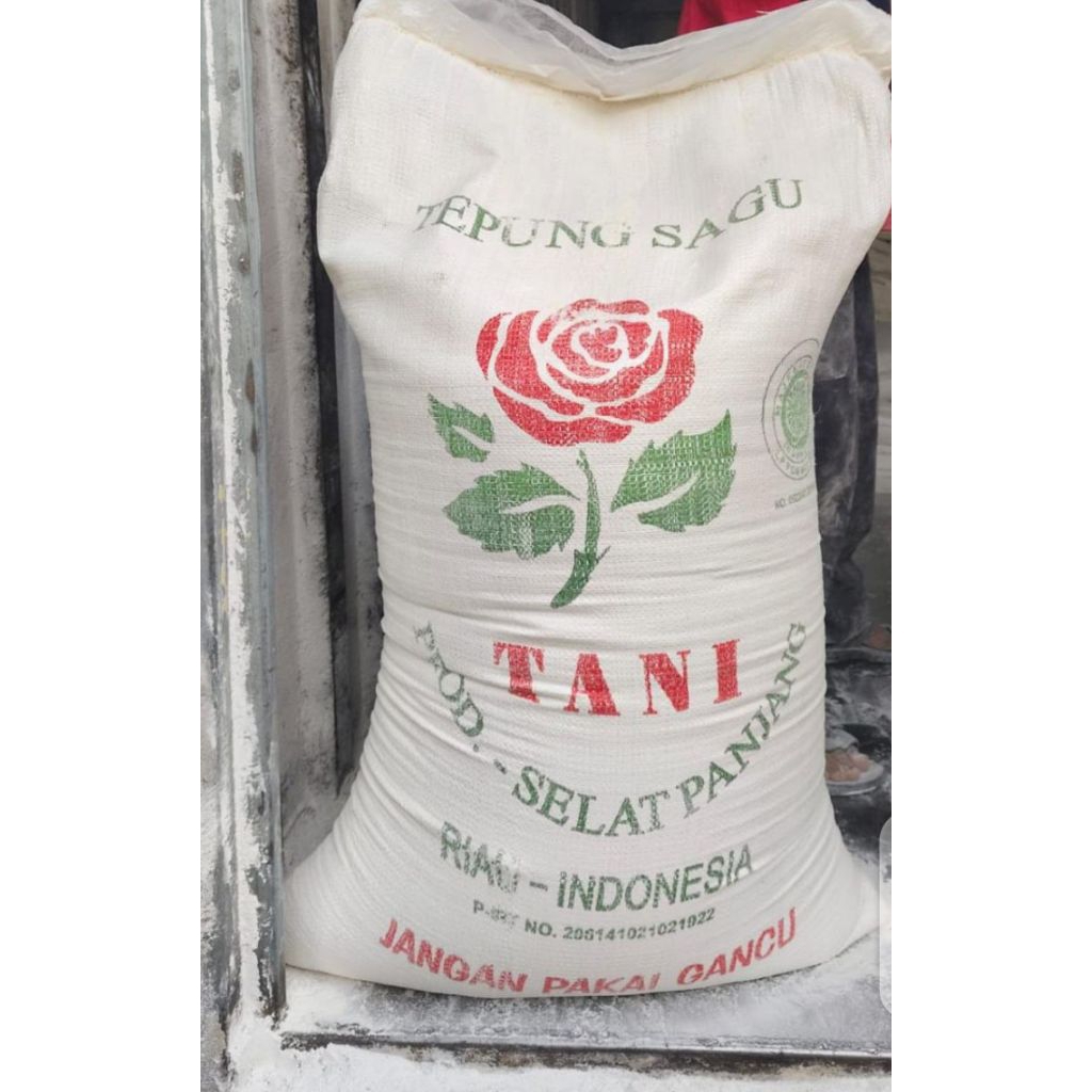 1 karung/zak 50 kg tepung sagu / Aci Kawung Tani harga murah grosir sembako bandung