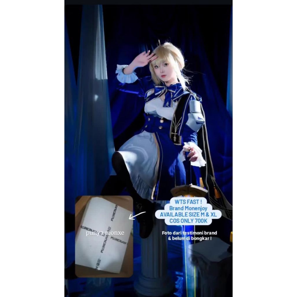 Saber Honkai Star Rail Costume Discount