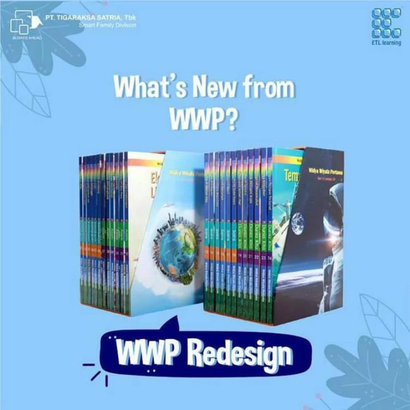 Widya Wiyata Pertama WWP Redesign Buku Ensiklopedi Anak Buku Pengetahuan Original dari ETL