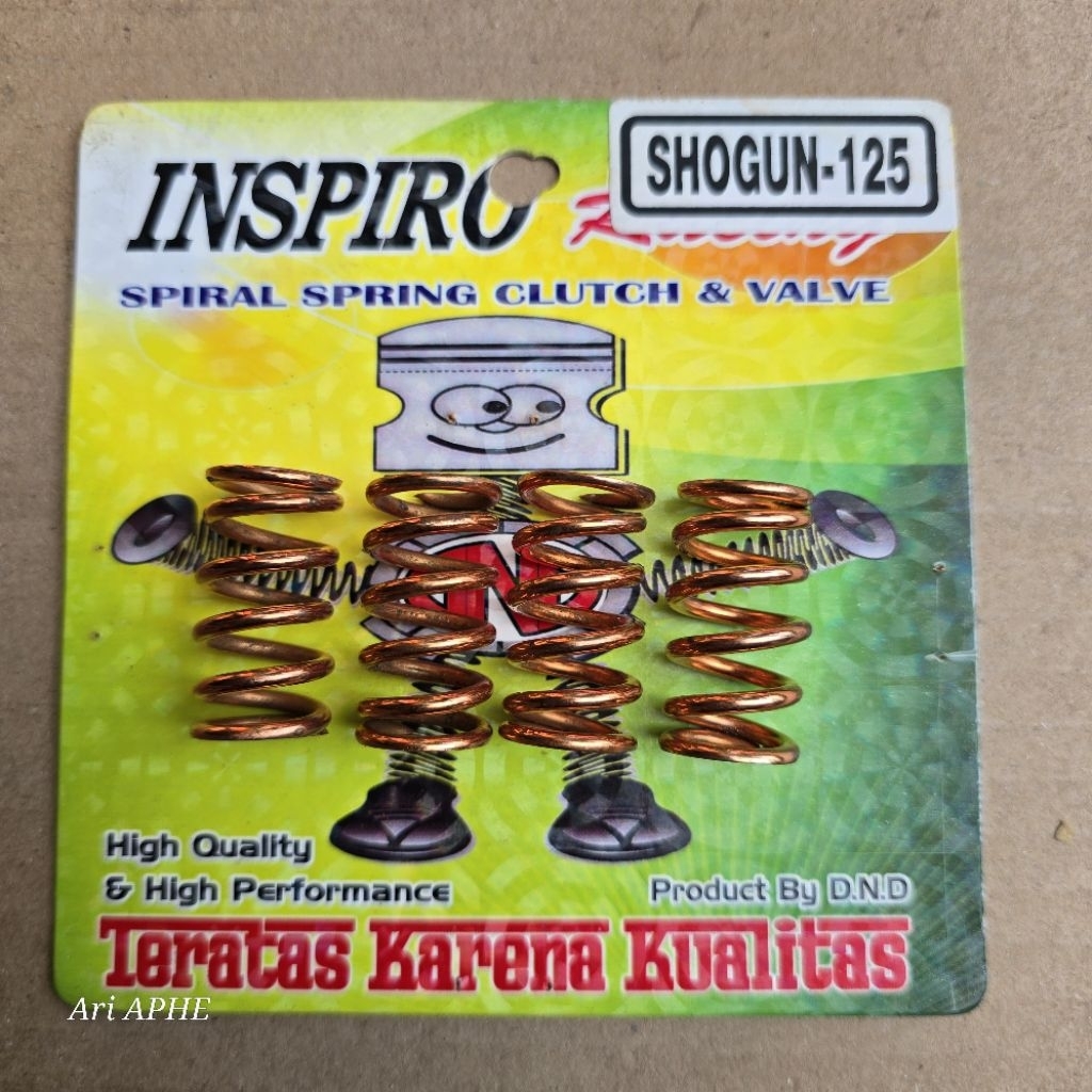 Per kopling Clutch spring INSPIRO racing gold series original suzuki SHOGUN 125 / SMASH 110