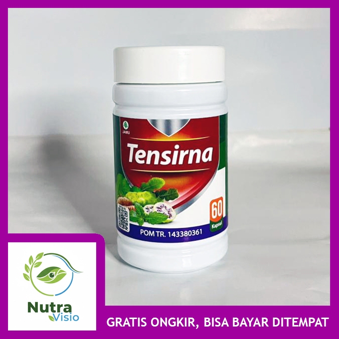 Tensirna Kapsul Obat Herbal Untuk Mengatasi Hipertensi Tekanan Darah Tinggi