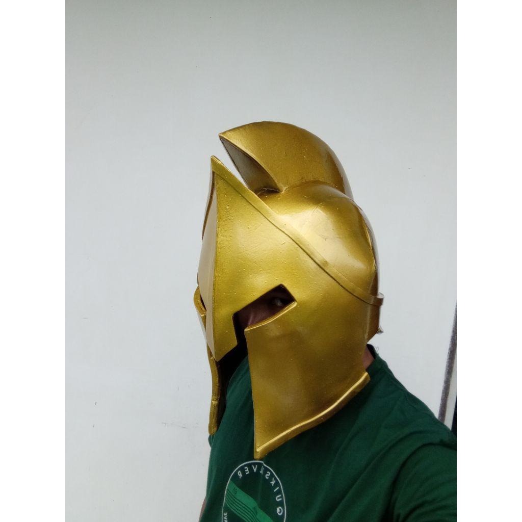 helm Spartan cosplay