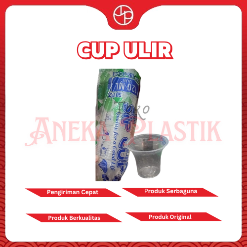 Sip Cup Gelas Cup 120ml Bening Transparan, Cup Jasuke