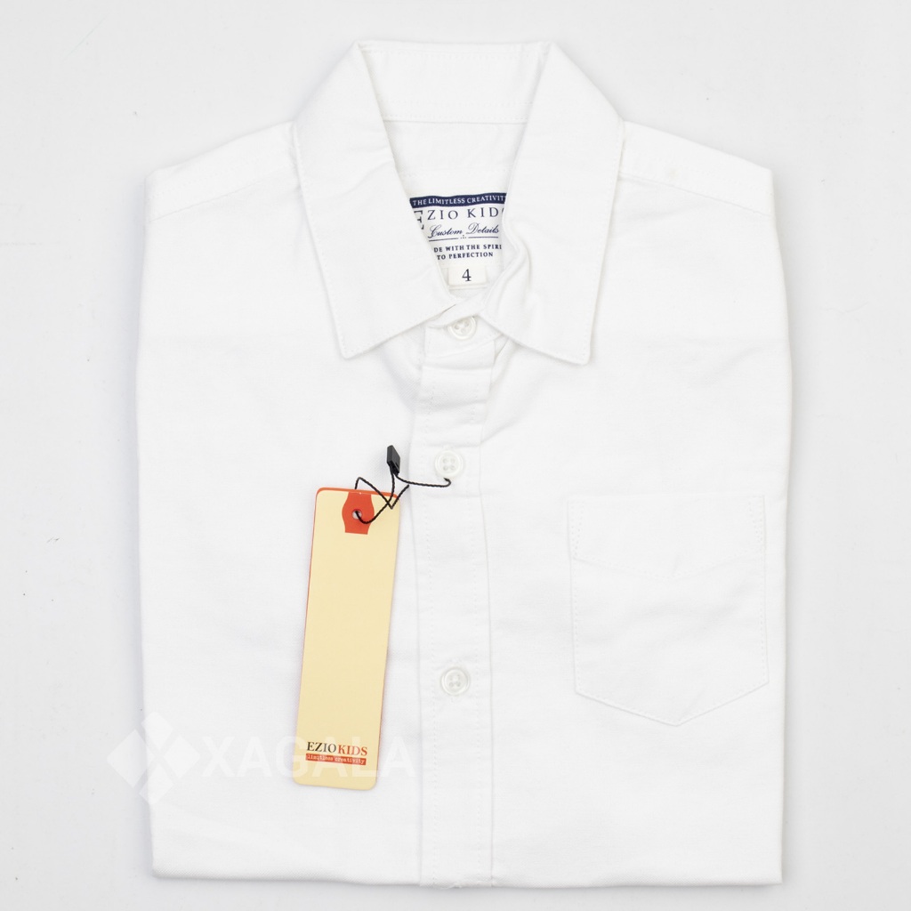 1-18 TAHUN EZIO KIDS KEMEJA PUTIH ANAK LENGAN PENDEK KEMEJA ANAK TANGGUNG KEMEJA ANAK PUTIH PREMIUM