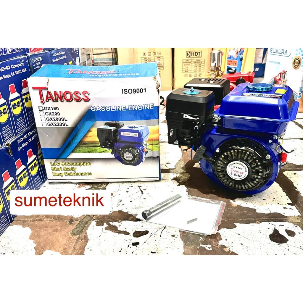 Engine GX200 Yasuto 7,5HP Mesin Penggerak GX200  / Engine Tanoss GX160 Mesin Penggerak GX160 Tanoss