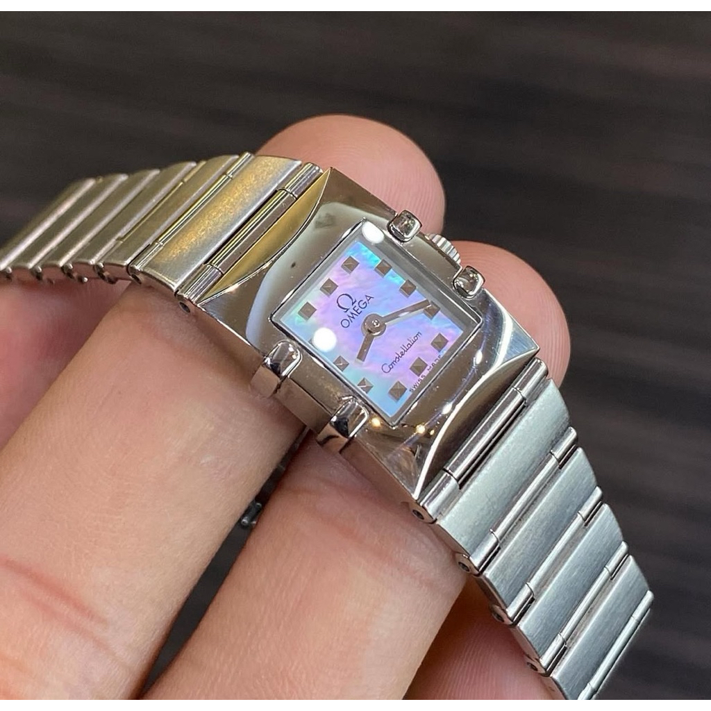 Omega Constellation Quadra Ladies Quartz 15x20mm