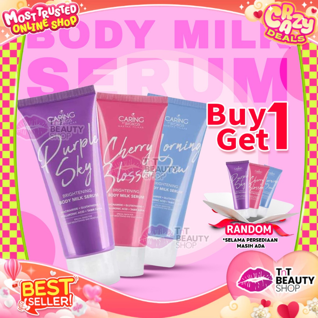 Caring By Biokos Brightening Body Milk Serum 180 ml | TnT Beauty Shop