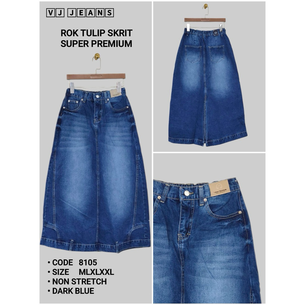 Rok jeans tulip vj