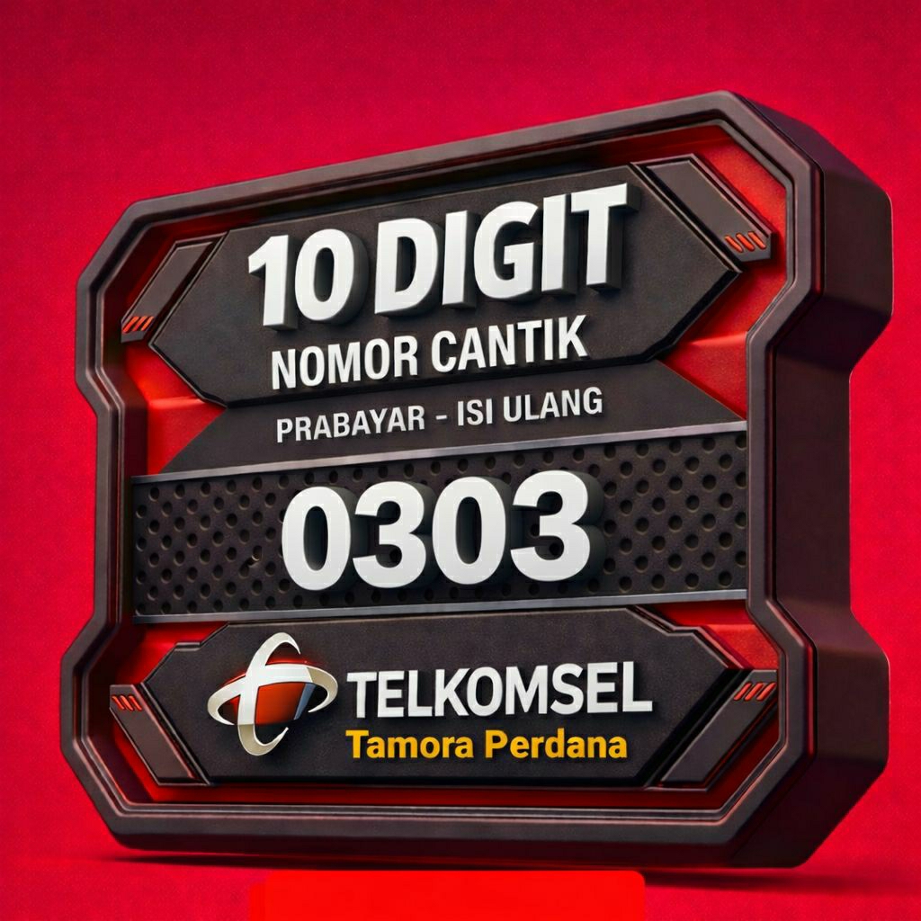 Nomor Cantik Telkomsel 10 Digit Prabayar SimPATI Ekor 0303