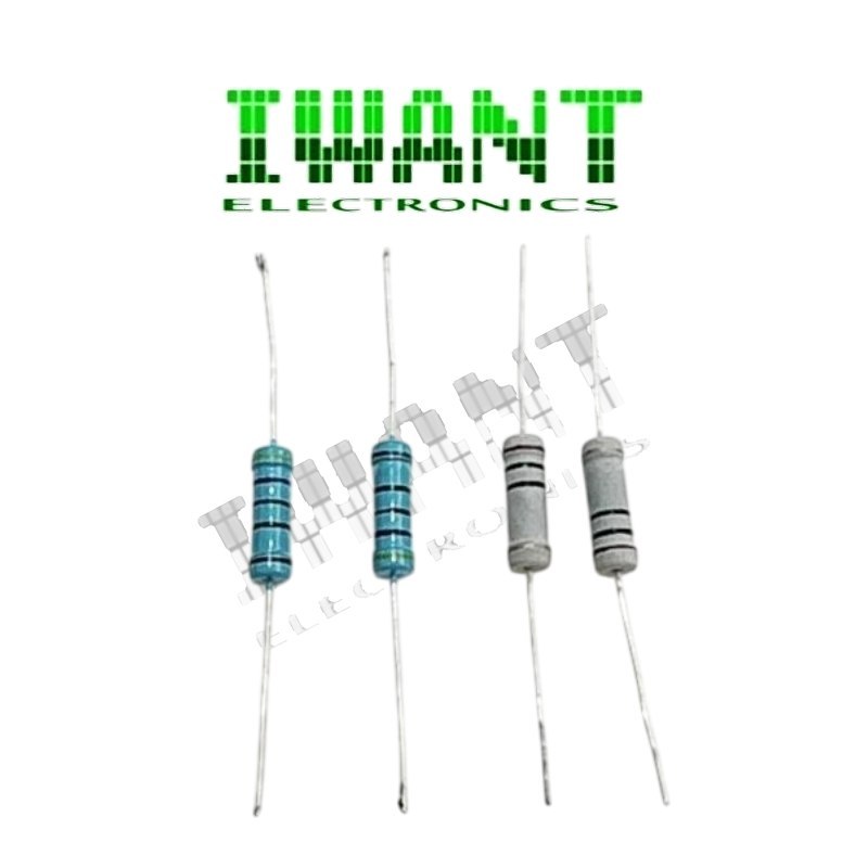 RESISTOR 2 WATT 0.047 OHM 0.22 OHM 0.33 OHM 0.47 OHM 1 OHM 1.8 OHM 2.2 OHM 3.3 OHM 10 OHM 15 OHM 22 