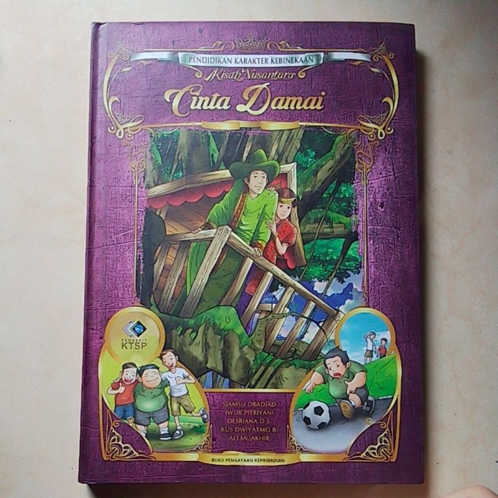 ORIGINAL BUKU ENSIKLOPEDIA KISAH NUSANTARA "CINTA DAMAI"