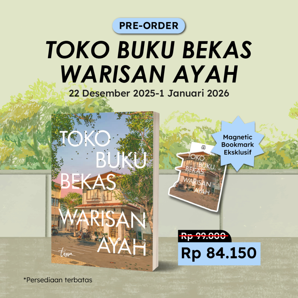 Novel Toko Buku Bekas Warisan Ayah - Noura