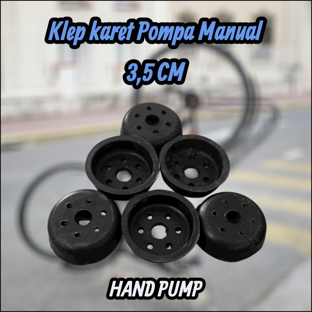 Klep Karet Pompa tangan universal diameter 3,5 cm
