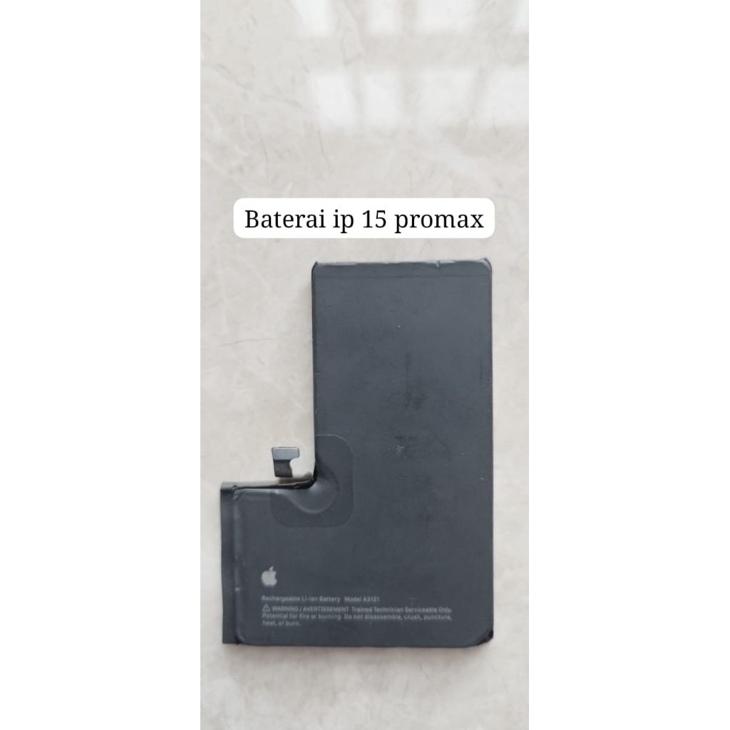 Baterai Iphone 15 Promax Original Copotan