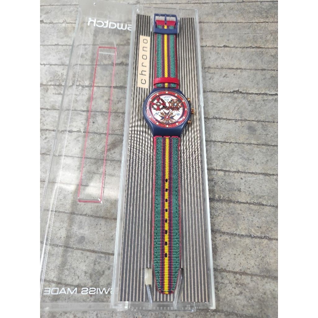 Swatch Chronograph THE TOP BRASS ( SCN116 ) 1994