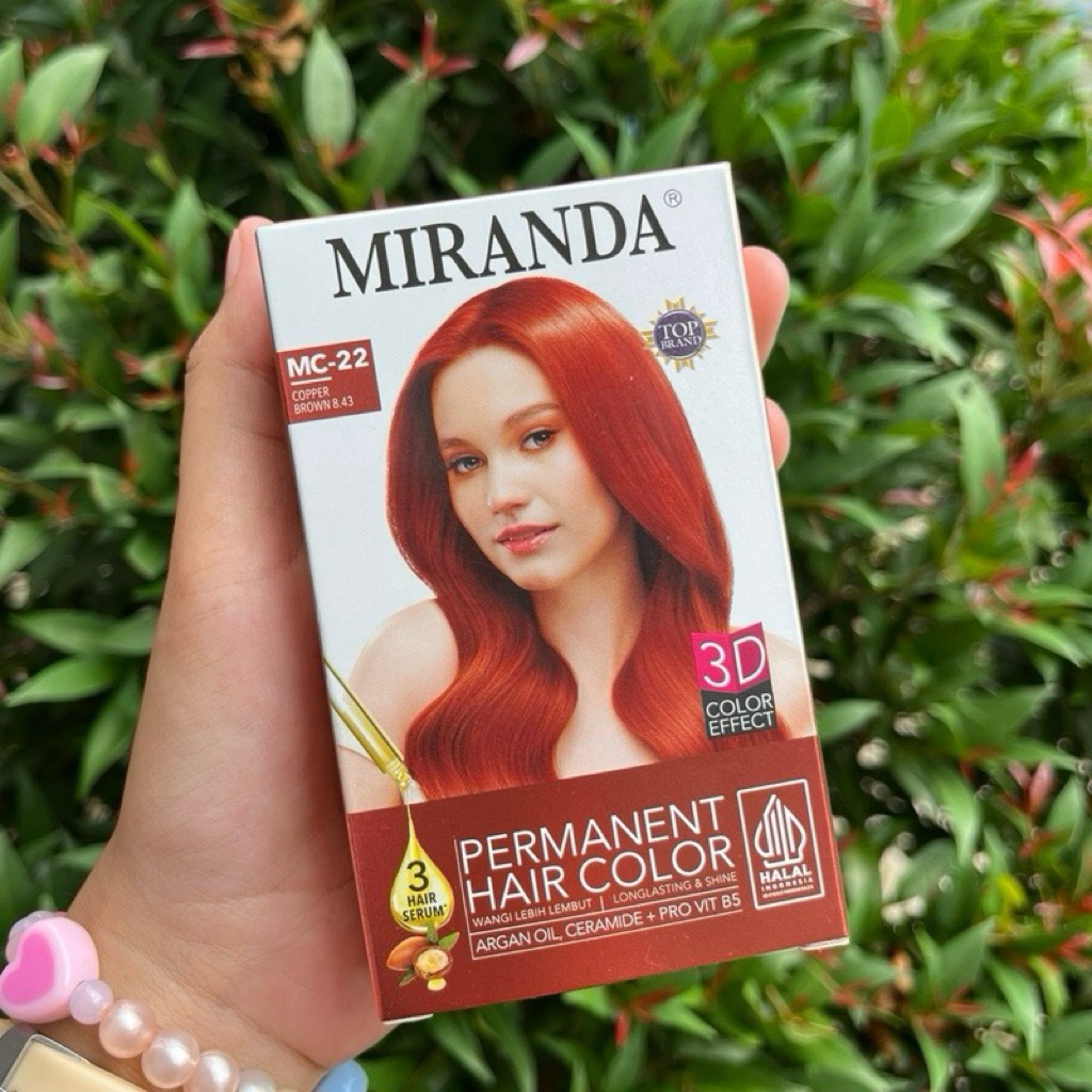 Miranda Pewarna Rambut Copper Brown MC-22