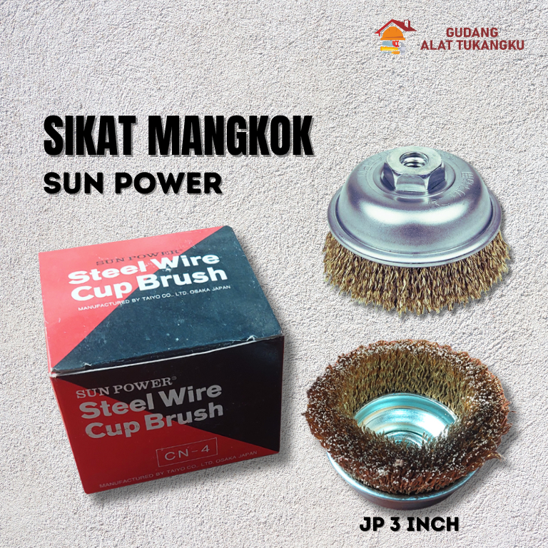 SIKAT MANGKOK SUN POWER JP 3 INCH