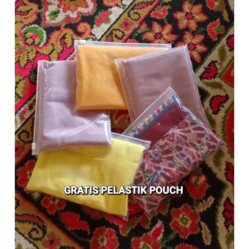 HIJAB BEKAS / HIJAB SEGI 4, PARIS JADUL,BELLA SQUARE,MOTIF