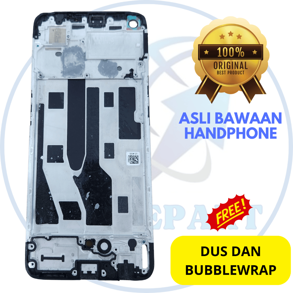 Frame tatakan LCD hp Oppo Reno 7 4g - Oppo Reno 8 4g - asli original copotan cabutan bawaan