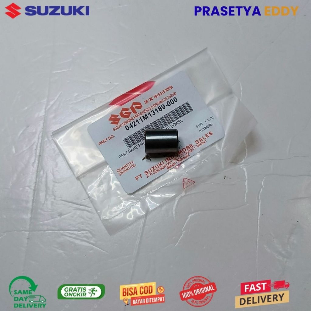BOSH PIN DOWEL CRANKCASE SUZUKI THUNDER 125  ORIGINAL SGP 04211M13189-000