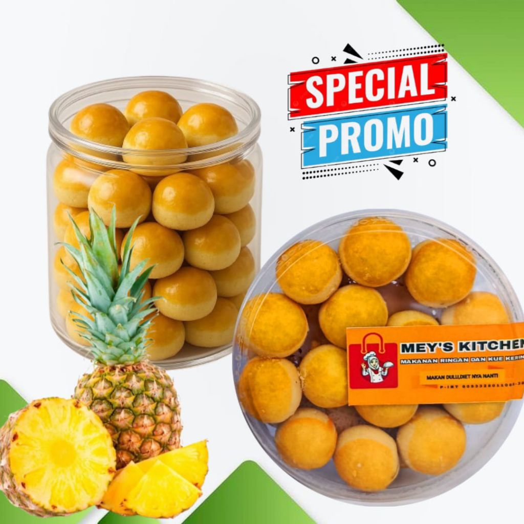 Kue Nastar Nanas Kue Kering Lebaran Nastar Nanas 300 Gram
