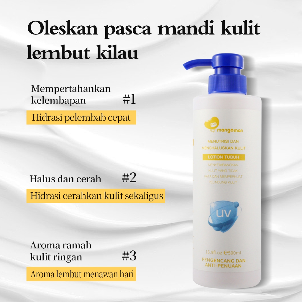 BPOM Vaseline Serum Burst Body Lotion Pencerah 500ml - 100% Asli Impor, Perlindungan UV, Formula Pen