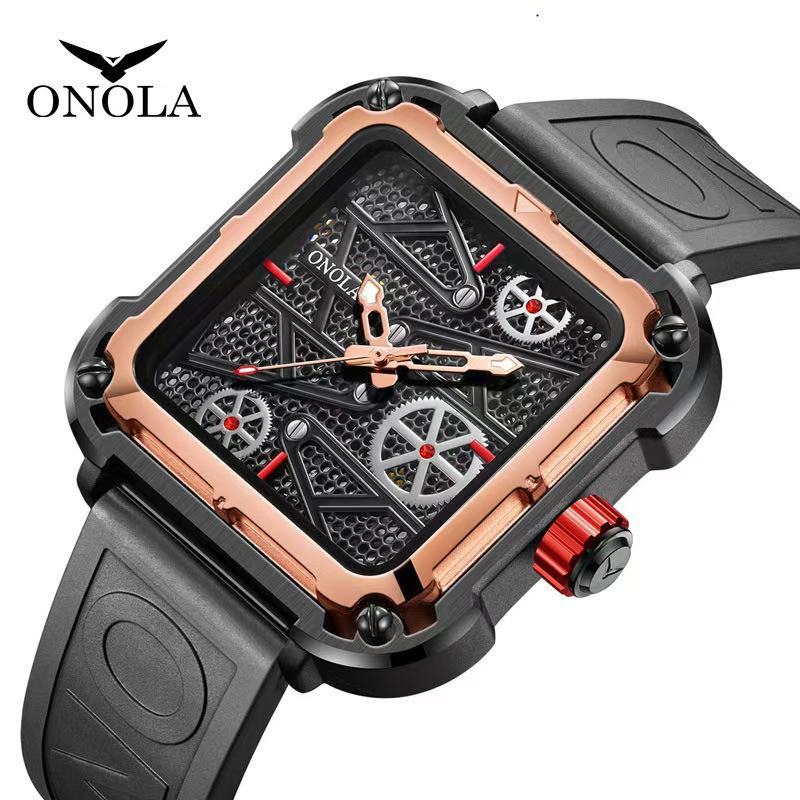 ONOLA fully automatic mechanical watch men's sports waterproof watch