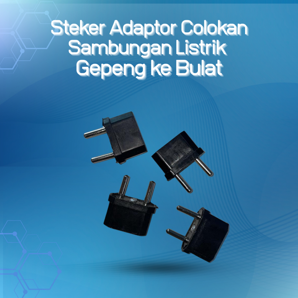 Sambungan Kepala Adaptor Charger Colokan Listrik Over Steker Gepeng — 8