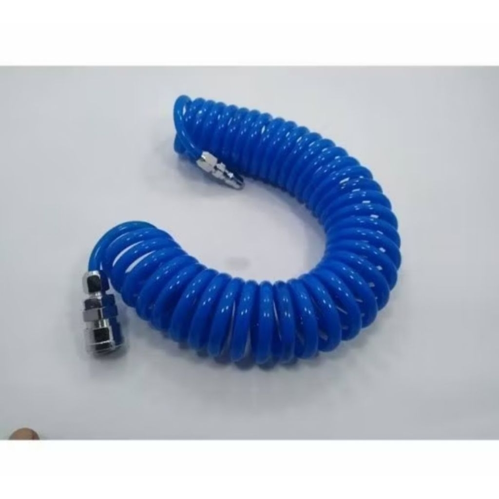 Selang Angin Kompresor / Selang Spiral Kompresor / Recoil Hose 9 meter