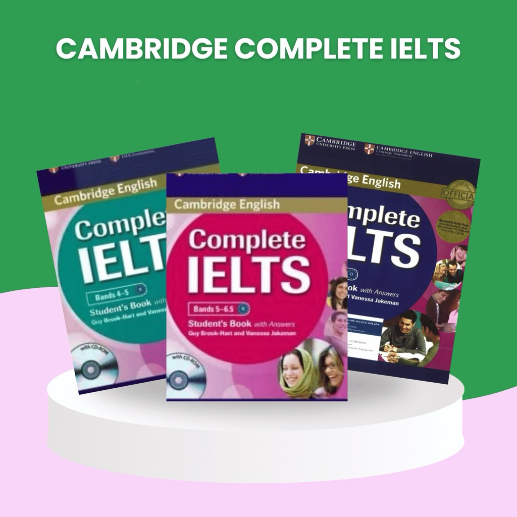 Cambridge complete ielts Textbook dan audio ielts