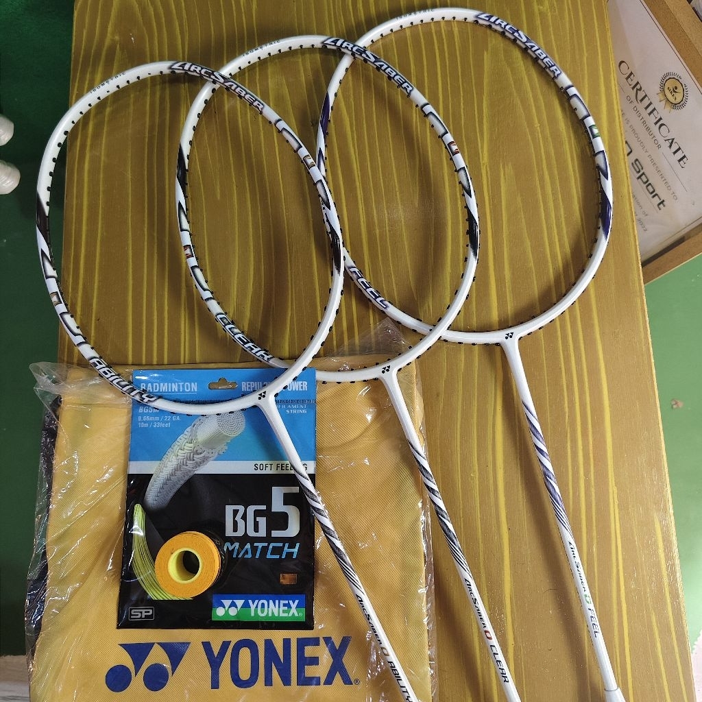 RaketBadminton YONEX ARCSABER 0 ABILITY, CLEAR, FEEL ORIGINAL