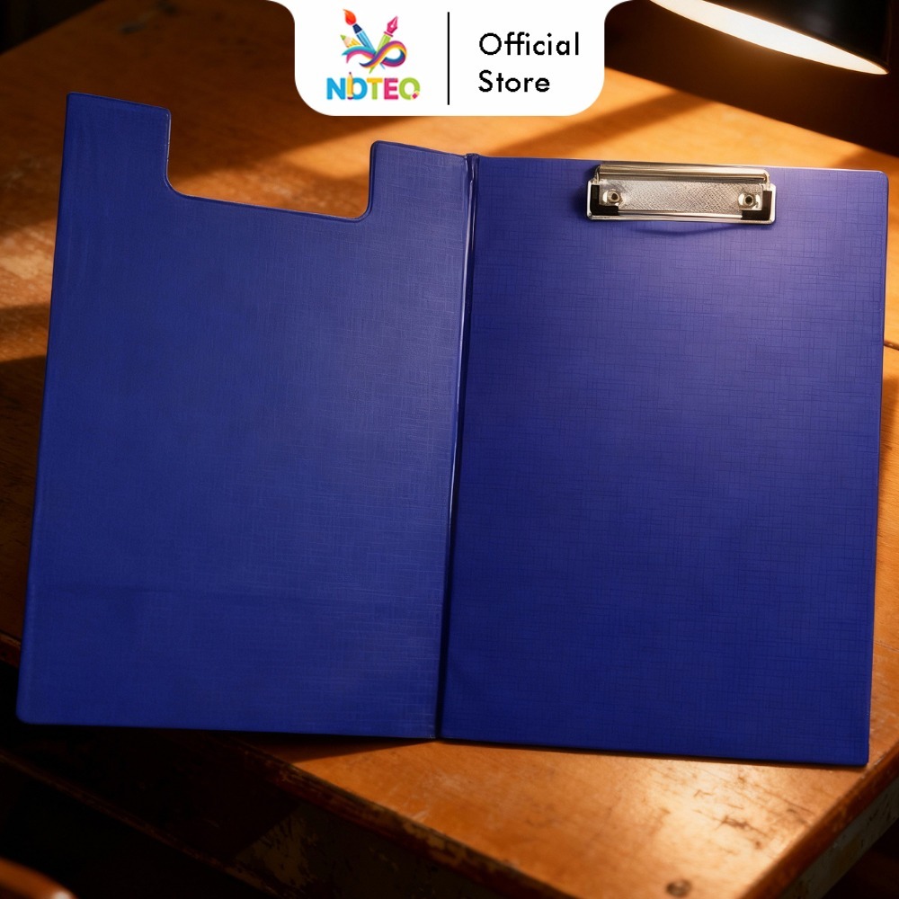 Clipboard Lipat A4 2 Sisi / 2 in 1 - Alas Tulis Pelindung Dokumen WJJ-050301