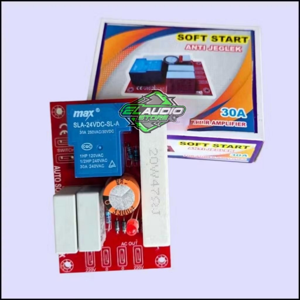 Kit SOFTSTART SOFT START RELAY (anti jeglek)